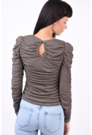 Women Blouse Vero Moda Vmcheyenne O-Neck Falcon